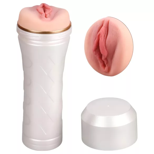 Tracy's Dog - 3D vagina stroker - realistinen tekopussi kotelossa