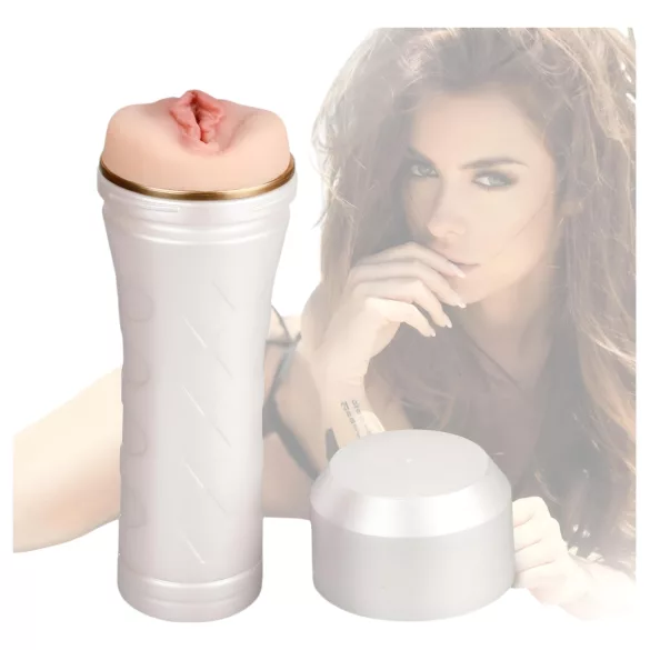 Tracy's Dog - 3D vagina stroker - realistinen tekopussi kotelossa