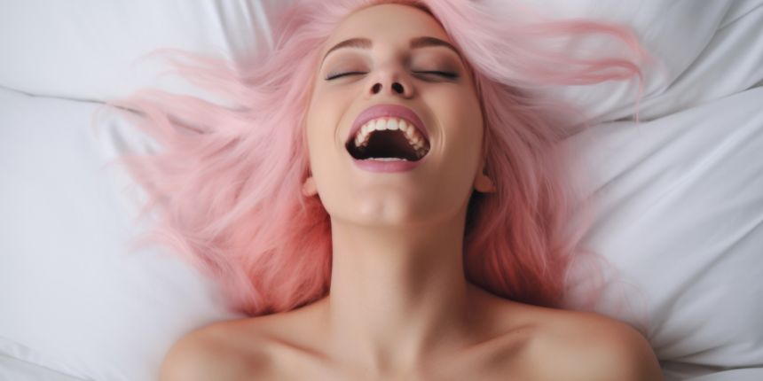 Nainen nauttii suuseksistä - Näin annat naiselle suuseksiä - lovesexshop.fi seksikauppa