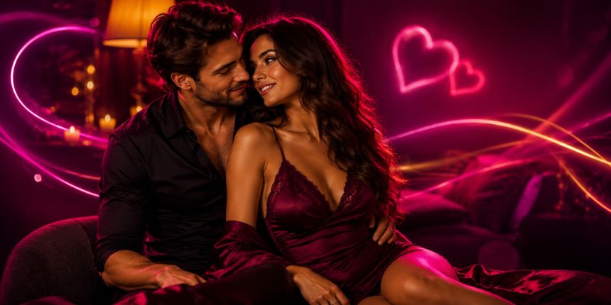 Seksiasennot pitkäaikaisille pareille lämpimässä ja intiimissä makuuhuoneessa, lovesexshop.fi seksikauppa