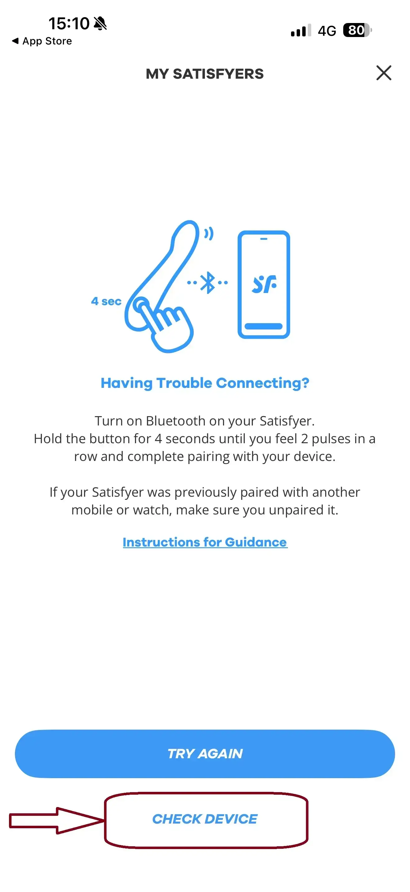 Satisfyer Connect - vaiheittainen opas | Lovesexshop.fi
